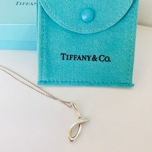 Elsa Peretti Letter “J” Pendant